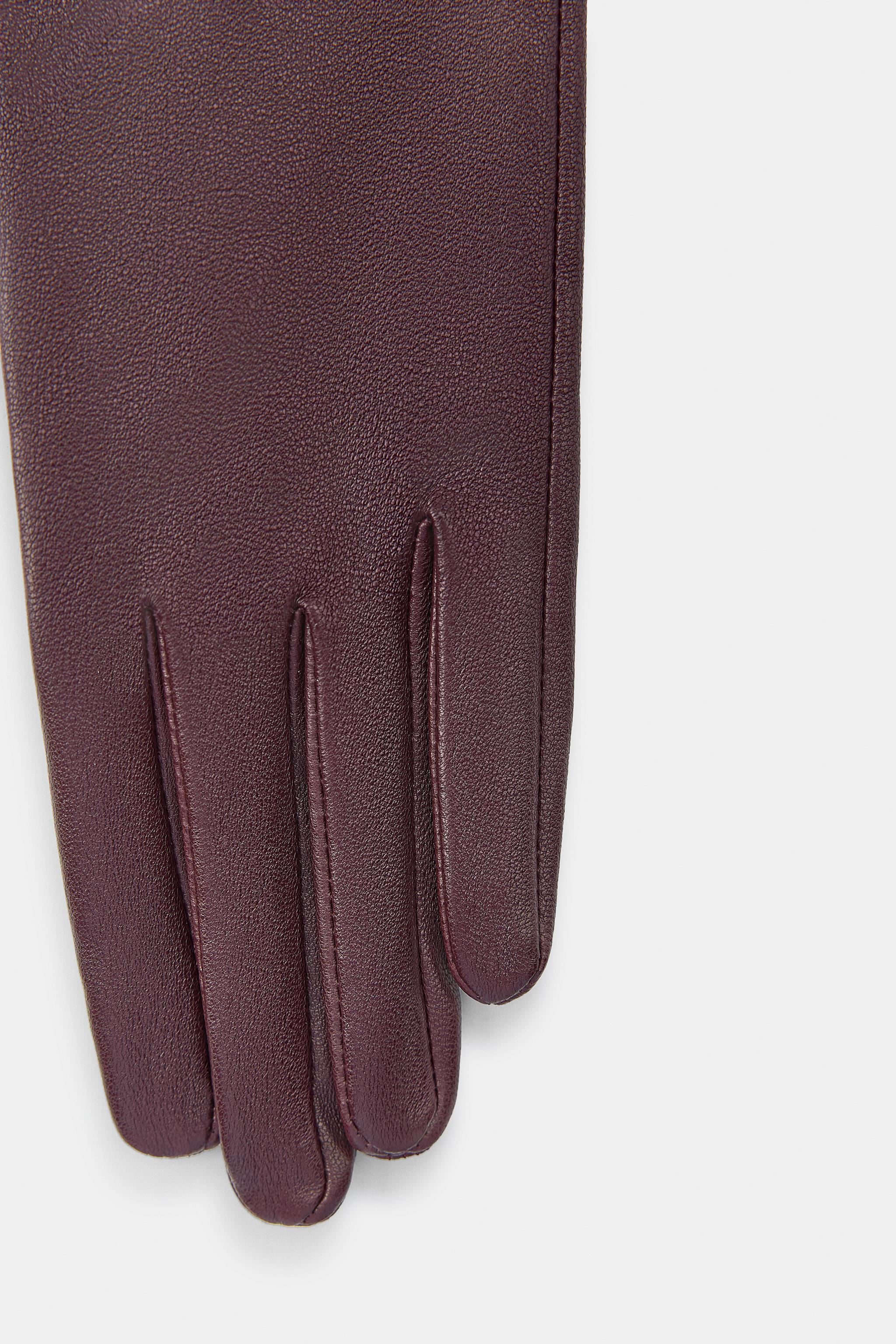 GANTS LONGS 100% CUIR